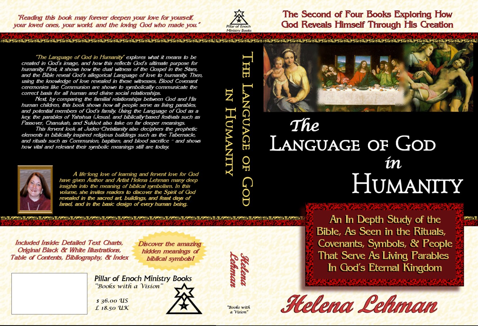 Cover for �The Language of God in Humanity� by Helena Lehman